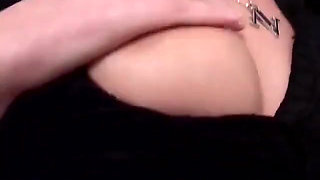 Young Italian plays with fake cock and gets pleasure