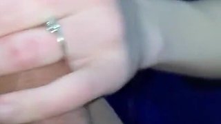 Blowjob part#2 she swallows her boyfriend's hot cum after work