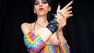 Small Tits and Long Nails to Mesmerize Your Mind