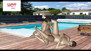Viral video right now I fucked NATACHA by the pool