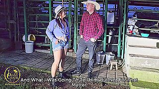 My Boss Jeanpaul Likes My Big Ass And Fucks Me In The Stable Outside The Farm