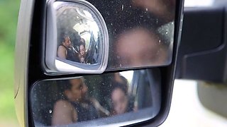 punish teen in the truck