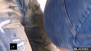 Big tits Jessie is curious to try out his BBC