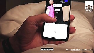 Sex hungry Alexxa Vice - blind date porn - Steven Shame