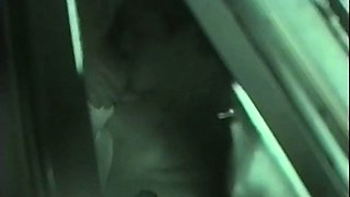 Horny Couples Sex Inside Of Dark Car