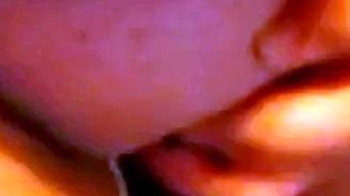 BBW Plays With a Bat Sex Toy on Webcam