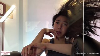 Asian Giantess Underglass