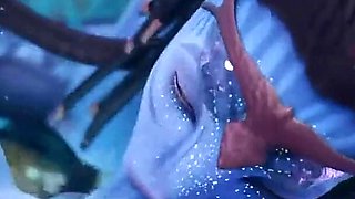 Gifdoozer Avatar Neytiri Performs Intense Deep Throat in the Jungle: Public, Passionate, Hardcore Sex with a Seductive