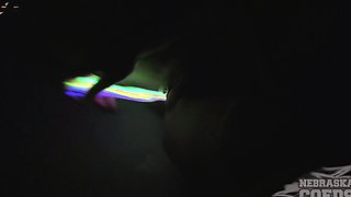 Small tit brunette teen fucks a big cock