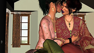 Ramya & Puja's Midnight Desires - Double Self-Pleasure Fantasy