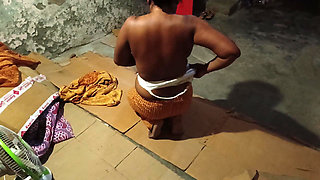 Big Ass Bhabhi Changing Her Clothes and Boy Watchig