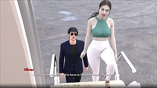Darker 4 Two Month Vacation Start and Already Had Her First Orgasm