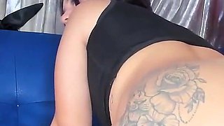 Intense Fuck Show with a Big Dildo Fucking Machine to 3 Lesbian Sluts