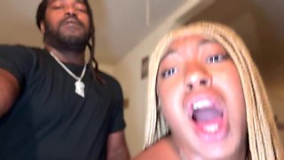 STEPDAD Convinces Stepdaughter To cheat on boyfriend an give him a blowjob