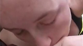 Sucking a Hard Cock on the Way Home. Road Head and Outdoor Sex - Mama Foxx