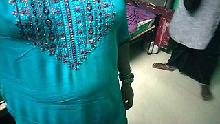 Three Aunty Talking at Bedroom