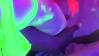 Full Video - Glow Party! Bukkake Gangbang for Cum-hungry Slut - Cliff Media Productions