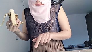 Watching a hairy milf with big tits and a big ass going wild