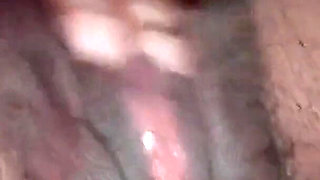 Humping My Wooden Bed Frame Rubbing Stimulating My Hairy Pussy Moaning