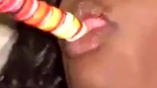 Lisa Rivera Sucks a Lollipop and a Dick at the Same Time
