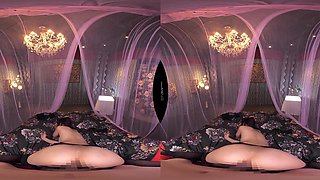 Attractive asian teen beauty crazy VR sex clip