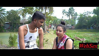 Poor Farmers Wife Fucking with Rich Boy! Village Bhabhi Sex