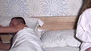 The Unfaithful Girl Turned Out to Be Easily Accessible to Her Boyfriend's Daddy's Dick - the Cuckold Was Stunned by This