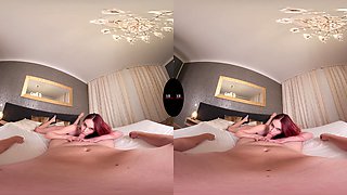 Sexy Ginger Leya Is In Charge Of Your Cock