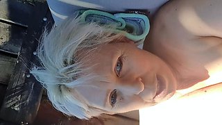 Blonde MILF with Big Boobs Playing Cam Free Porn