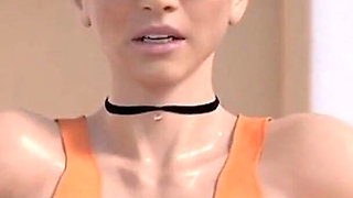 Thick PAWG Gets an Extreme Creampie From Her Futa Boss