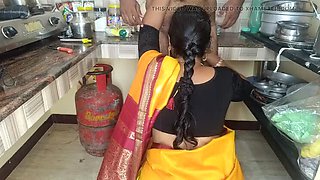 Indian Housewife Kitchen Sex - Hot Desi Aunty Hardcore Role Play