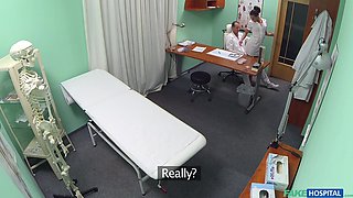 Nurse fucked by the doctor in the hospital - Fake Hub