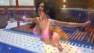 Pure Love Risky Handjob In The Pool Ep17