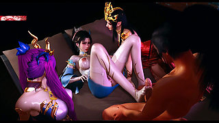 Beauty 3D Girl Next Door... with Big Tits - 3D Animation Hentai