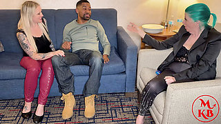 Rocky Marriage Redemption: Kora Bell Fucks BBC Hubby as Voyeur Therapist Cums