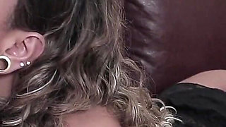 Sexy MILF Sucking and Footjob a Guy!