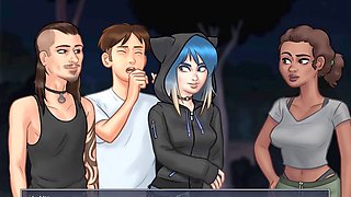 Naughty student with a sexy voice dives into anime adventures