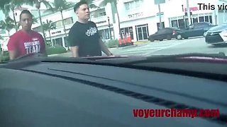 Helena Price & Hot Wives Flashing in Public - Nude Beach Voyeur Fun