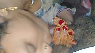 Desi bhabhi with her devar showcasing some hot action
