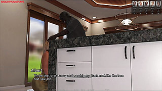 Hot MILF Blonde Fucks Neighbor's Huge BBC Cock in Her House She Almost Got Caught - Blacked House 04