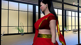 Desi Housewife Fucking Boss to Get a Job! Interview Gone Wrong!