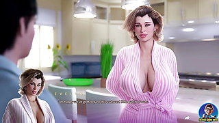 My Stepmom solo pussy fantasy - Apocalust ep 18 - My Stepmom - Hentai Gameplay By HentaiGameZone