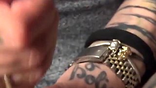 Mistress Fucks Urethra with Her Long Nails. BDSM