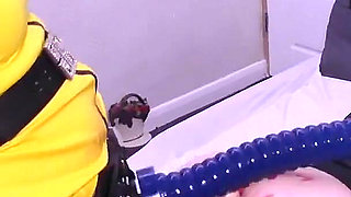 Extreme Dildo Pegging and Fisting Destroying My Boy Toys Ass