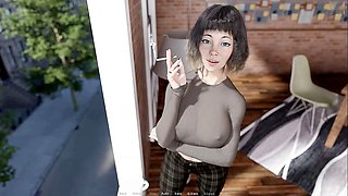 POV of naughty sexy girls and slutty cuties in a wild visual novel adventure