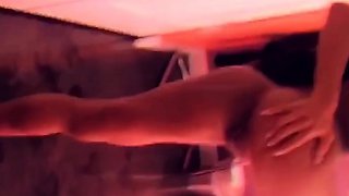 Amateur asian teen licks ass and sucks cock