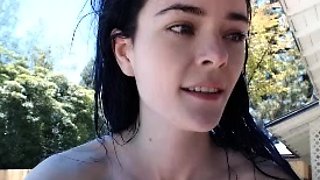 Teen Cute Italian Brunette Solo At