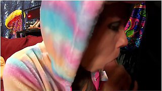 Chassidy Lynn - 4k, Pov, Smoking Milf, Cosplay Unicorn Sucks Cock W/ Huge Oral Creampie