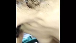 I record my neighbor sitting down and enjoying the cock