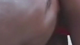 A Skinny Black Girl with a Big Ass Gets Her Pussy Destroyed by a BBC